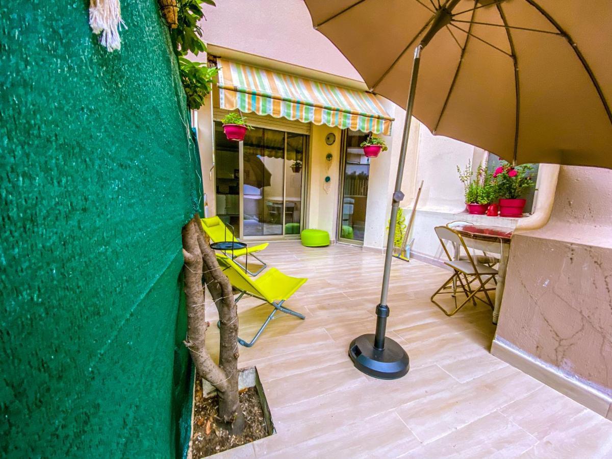 50M Plage / 200M Hippodrome 2 Pieces Jardin Garage Кан сюр Мер Екстериор снимка
